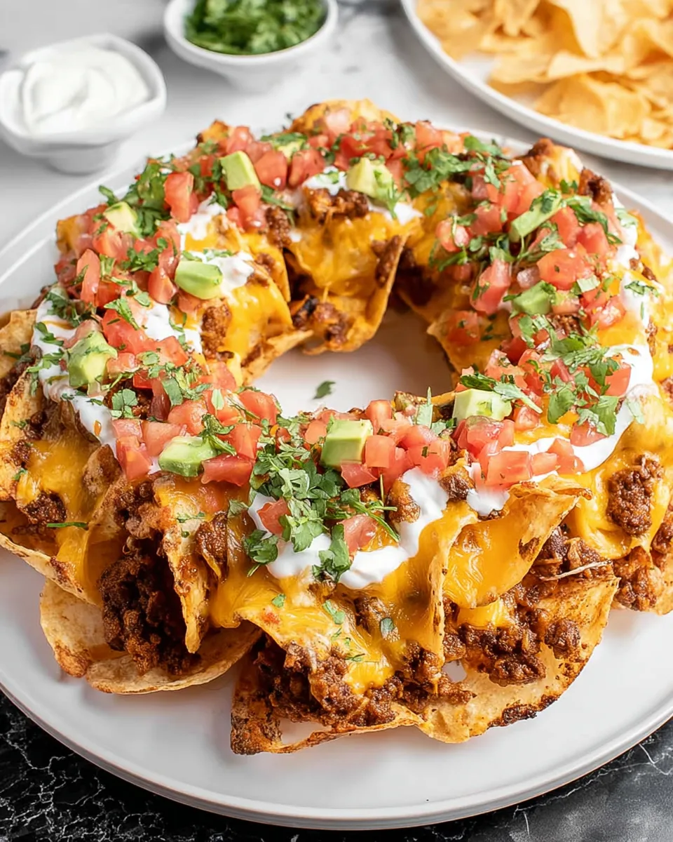 Quick & Healthy Bundt Nacho Ring! Amazing Recipe