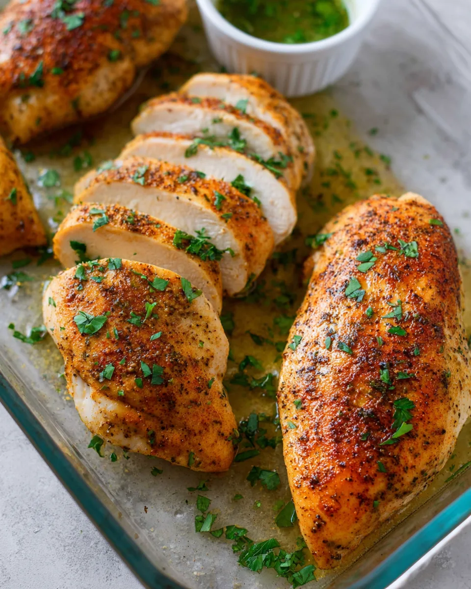 Quick & Healthy Easy Baked Chicken Breasts Recipe!