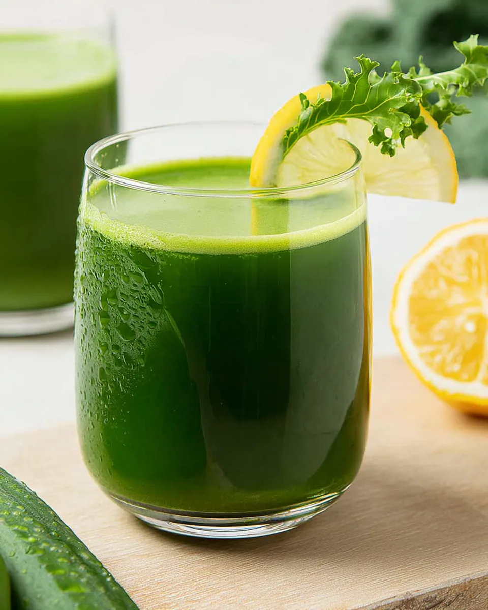 Quick & Healthy Vibrant Green Power Juice Recipe