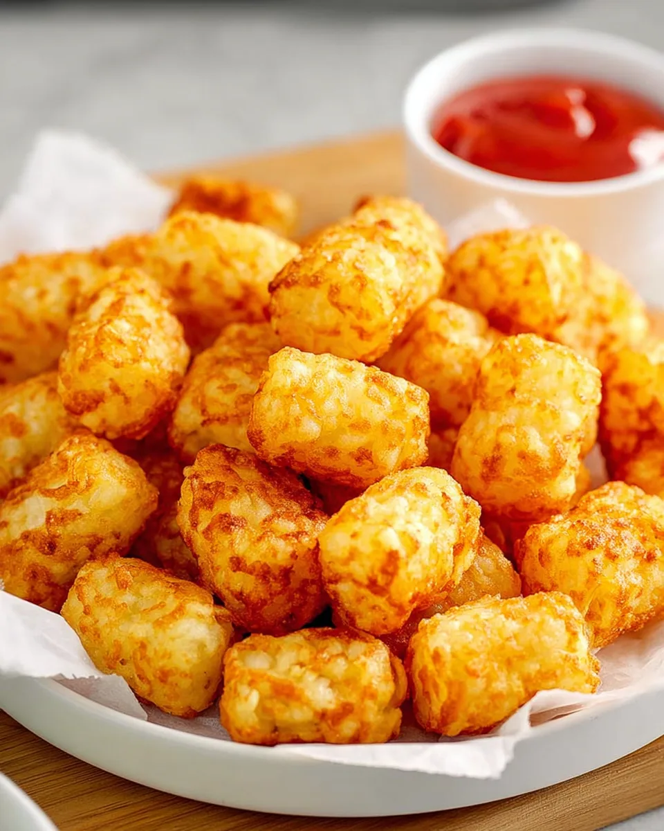 Recipe: Crispy Homemade Air Fryer Tater Tots!