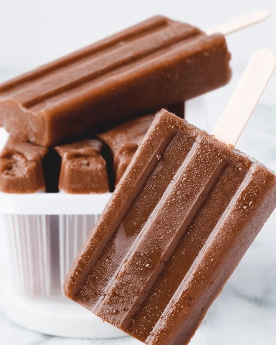 Recipe: Easy Creamy Fudgesicles Homemade Delight