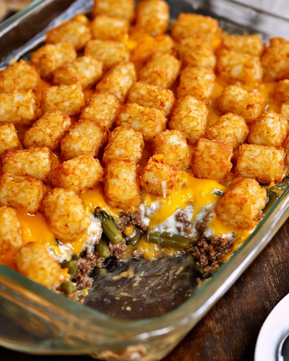 Savory Wholesome Tater Tot Bake for Family Dinners