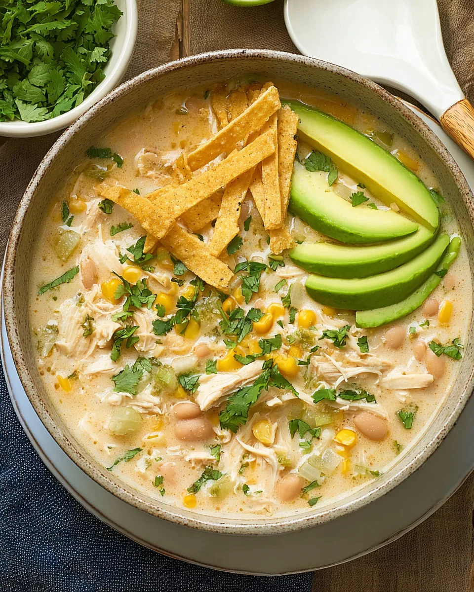 The Best Creamy White Chicken Chili Recipe - Easy!