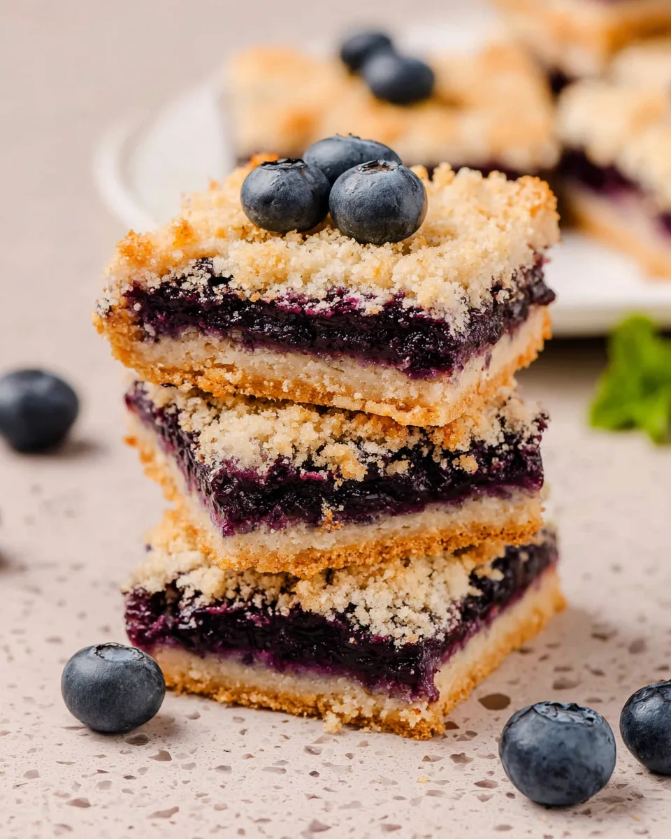 Wholesome Keto Blueberry Breakfast Bars Easy Recipe
