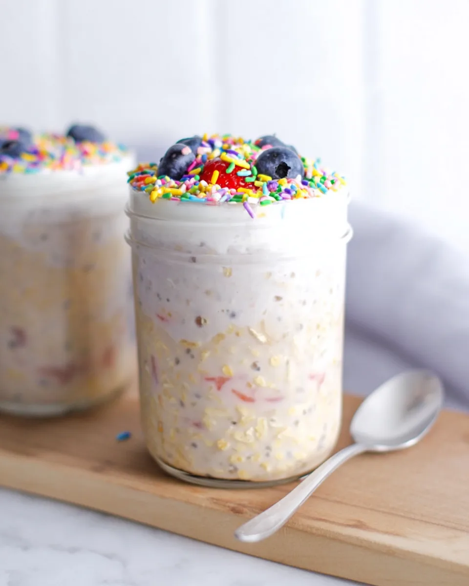A Healthy Summer Celebration Overnight Oats Recipe