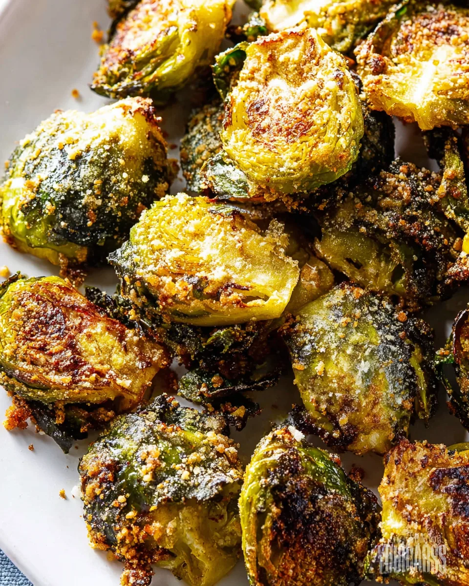 Amazing Crispy Smashed Brussels Sprouts Recipe!