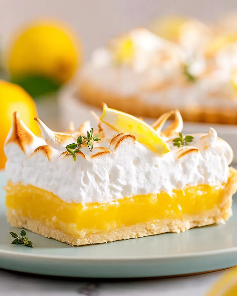 Classic Lemon Meringue Tart Recipe - Easy Bake!