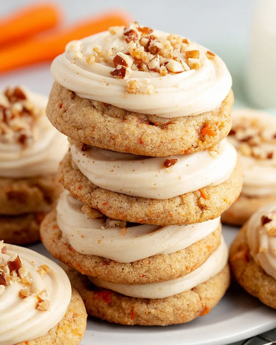 Delicious Easy & Healthy Carrot Cake Cookies Recipes