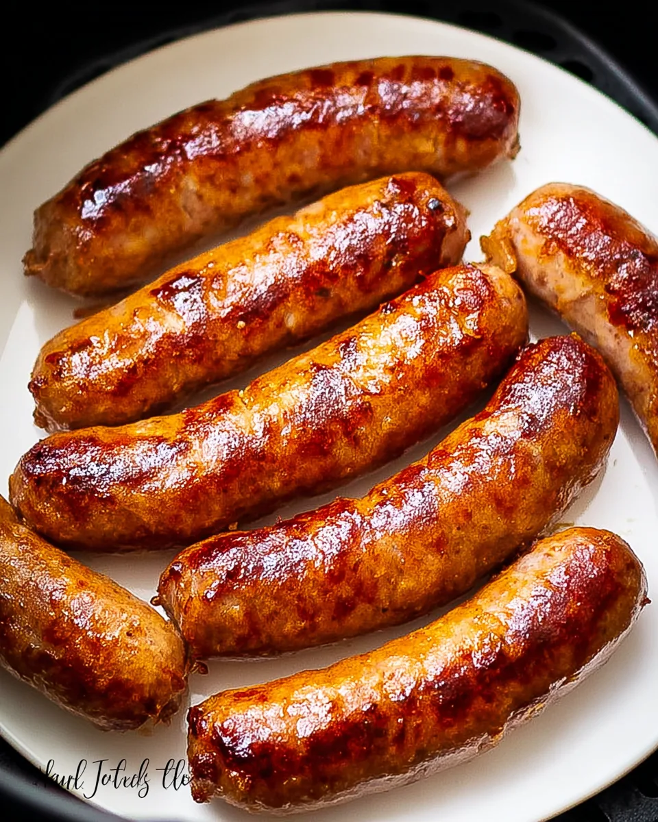 Easy Air Fryer Sausages Recipe: Fast Weeknight Meal