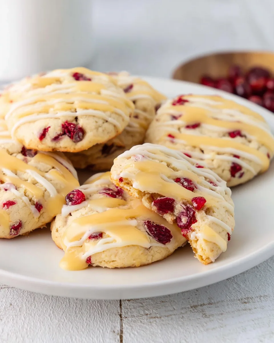 Easy Cake Mix Cranberry Orange Cookies: Simple Recipe