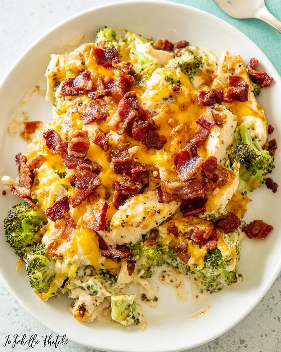 Easy Chicken Bacon Ranch Casserole Recipe - Simple!