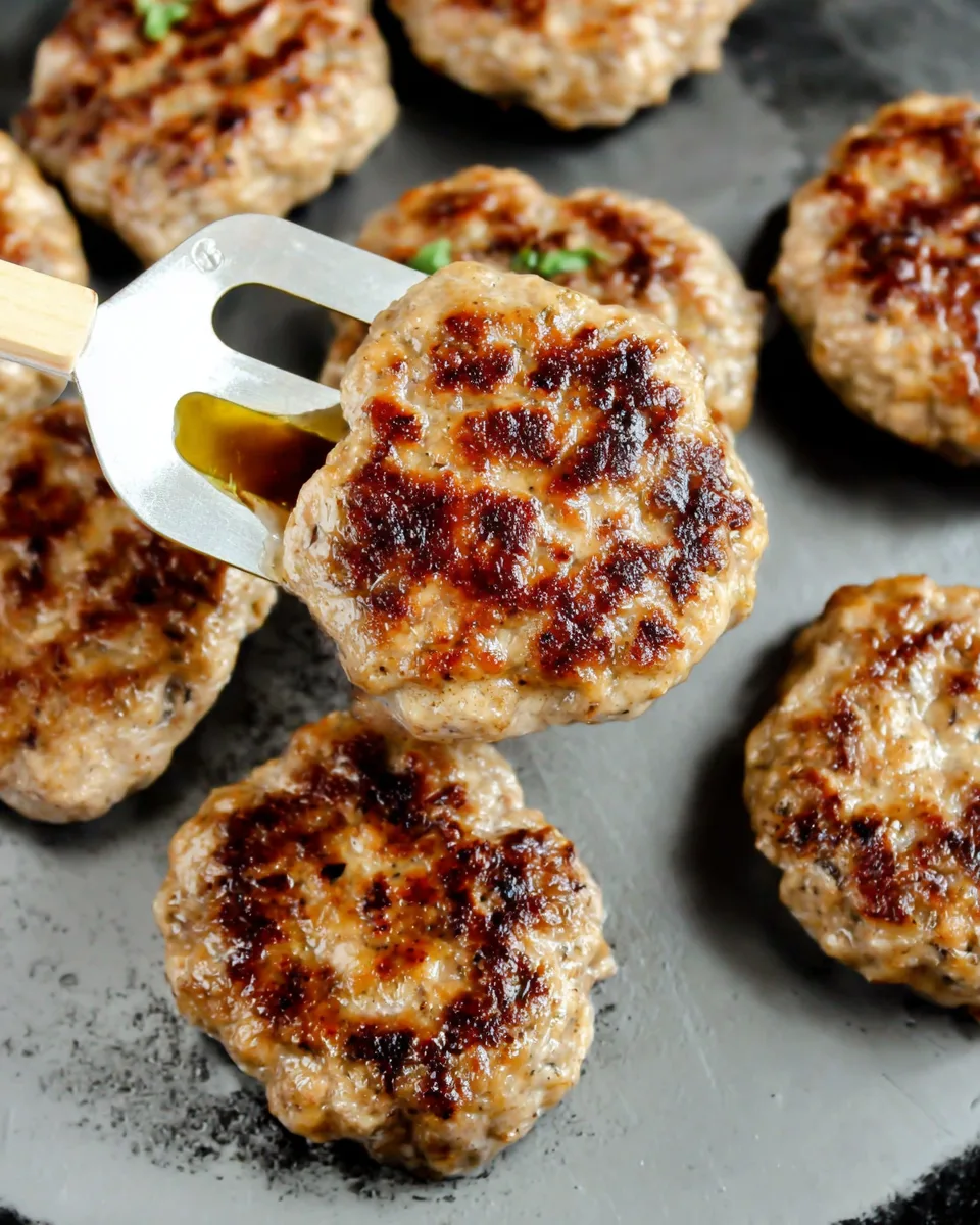 Easy Homemade Breakfast Sausage Patties Recipe.