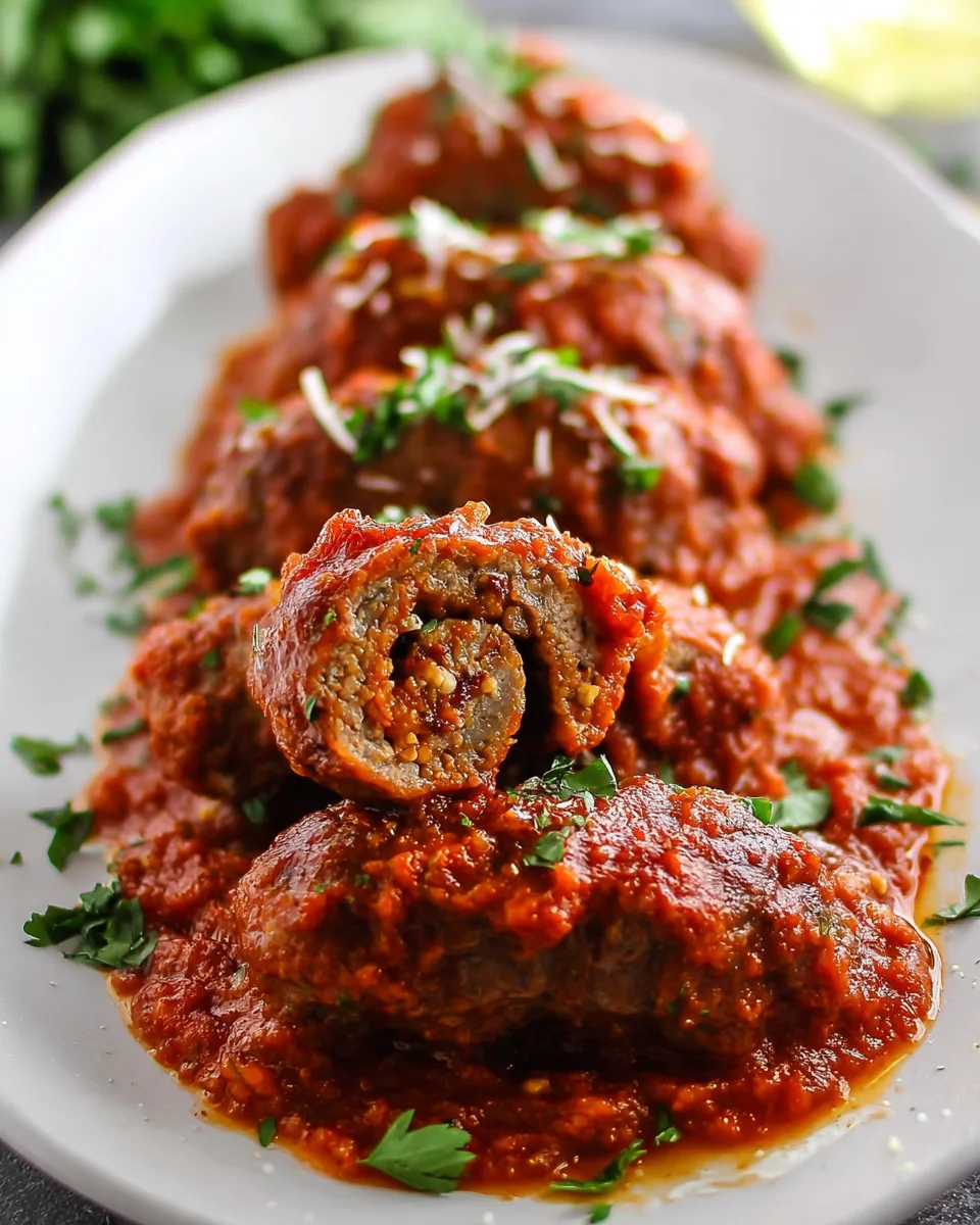 Easy Keto Beef Braciole: Quick & Simple Dinner Meal