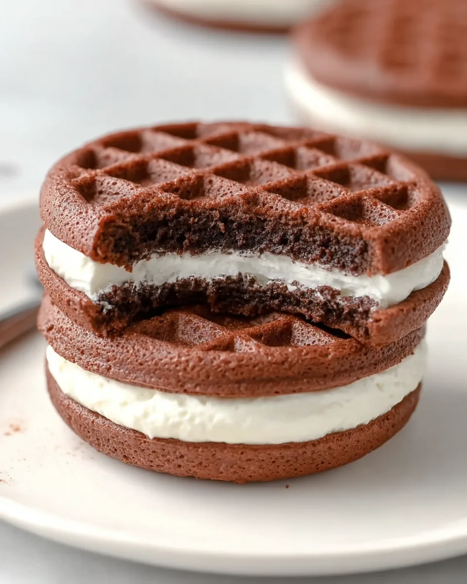Easy Keto Oreo Chaffles: Low-Carb & Deliciously Simple!