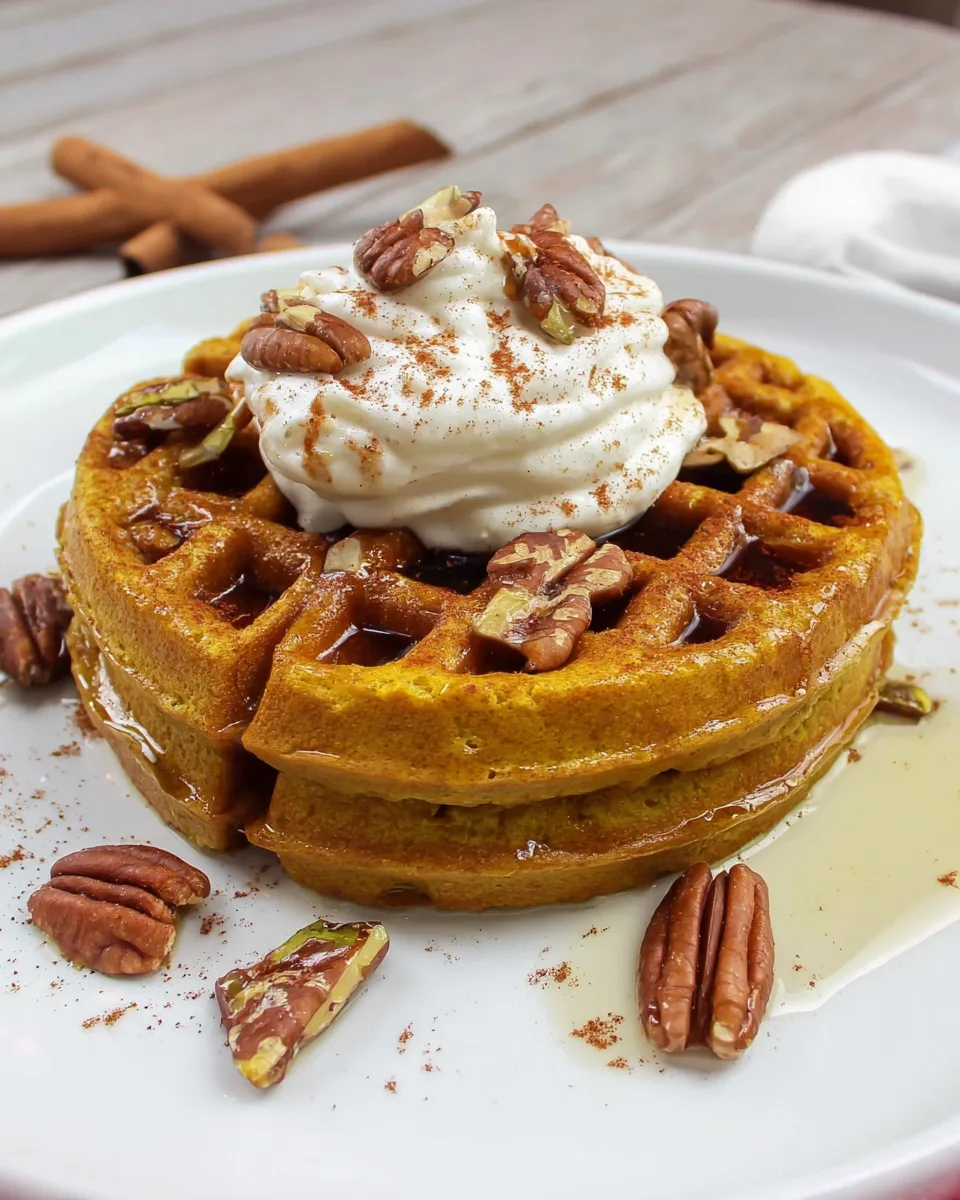 Easy Keto Pumpkin Chaffles - Quick & Simple Recipe