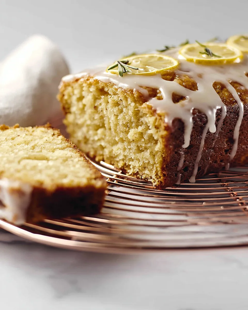 Easy Zesty Keto Lemon Pound Cake with Glaze