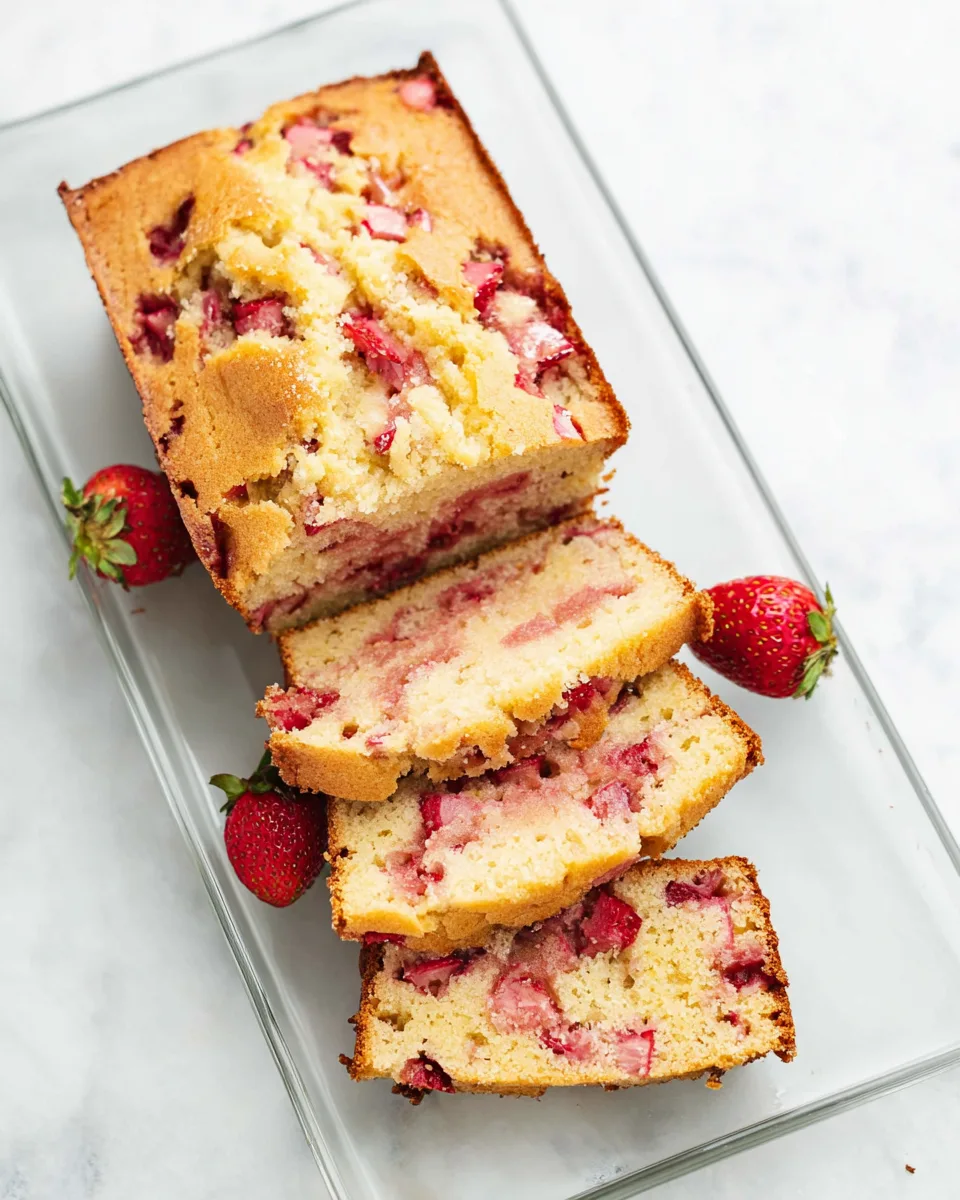 Keto Strawberry Quick Bread Recipe - Delicious!
