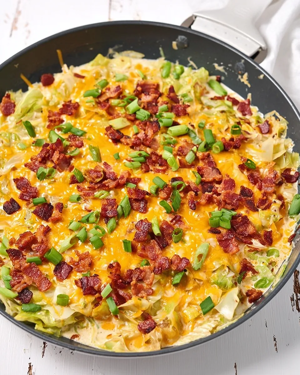 Quick Summer Ranch Bacon Cabbage Skillet Recipe Now