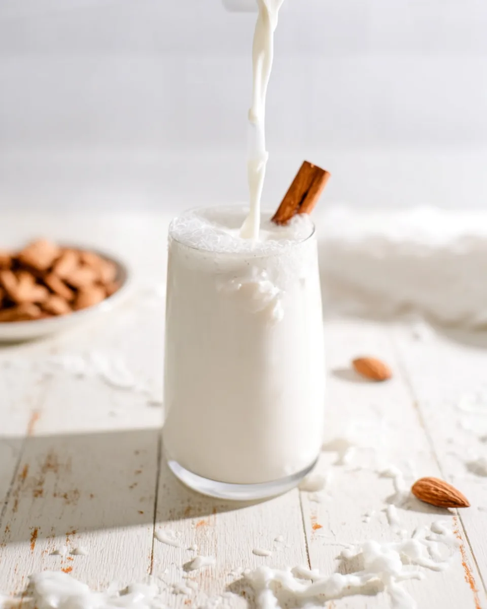 Refreshing Summer Roasted Almond Milk Drink Recipe