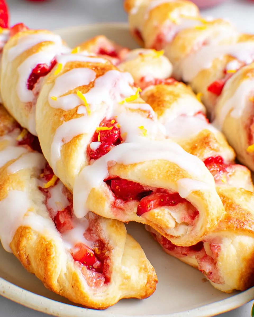 Strawberry Twists Recipe: Easy Sweet Baked Delights