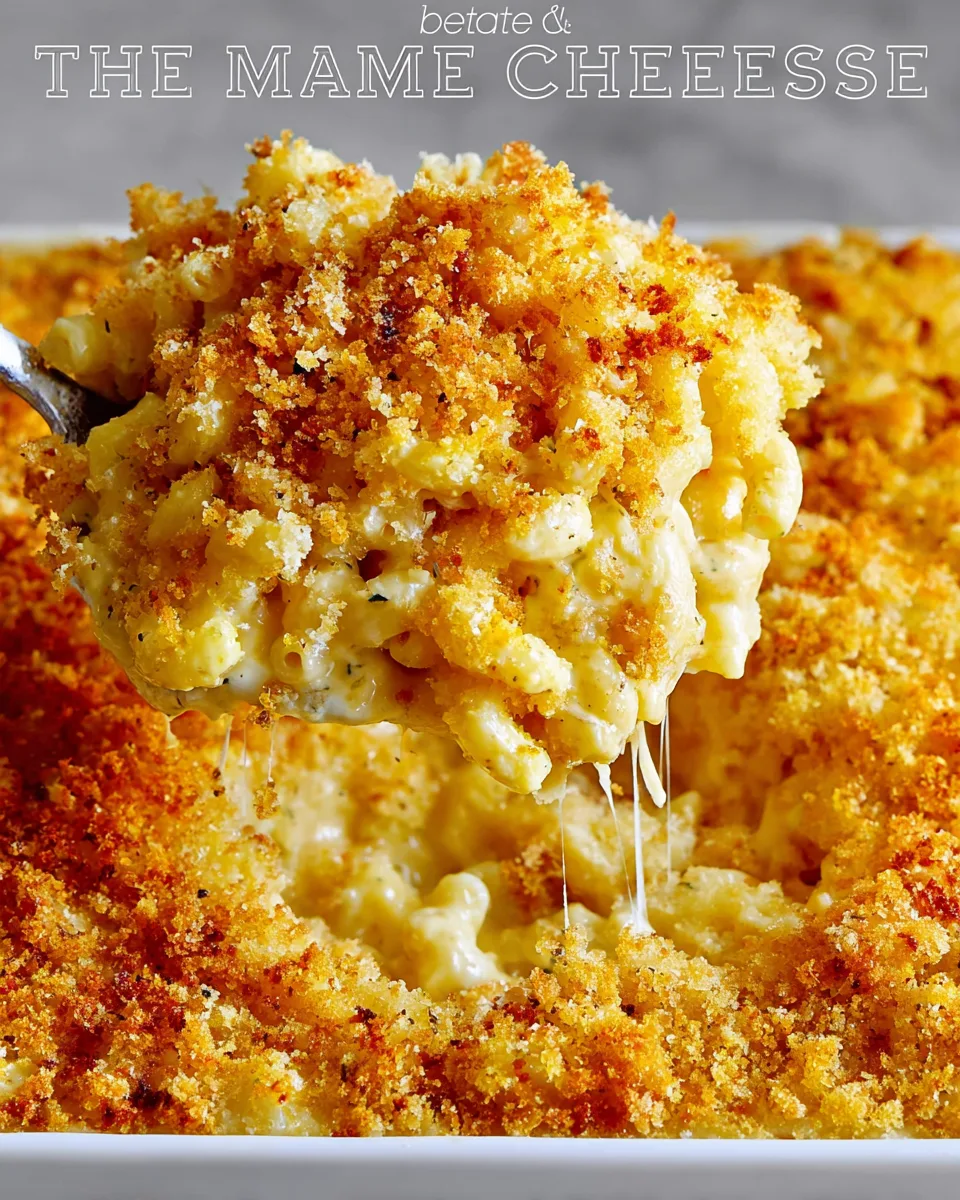 The Best Easy Cheesy Baked Mac & Cheese Delight