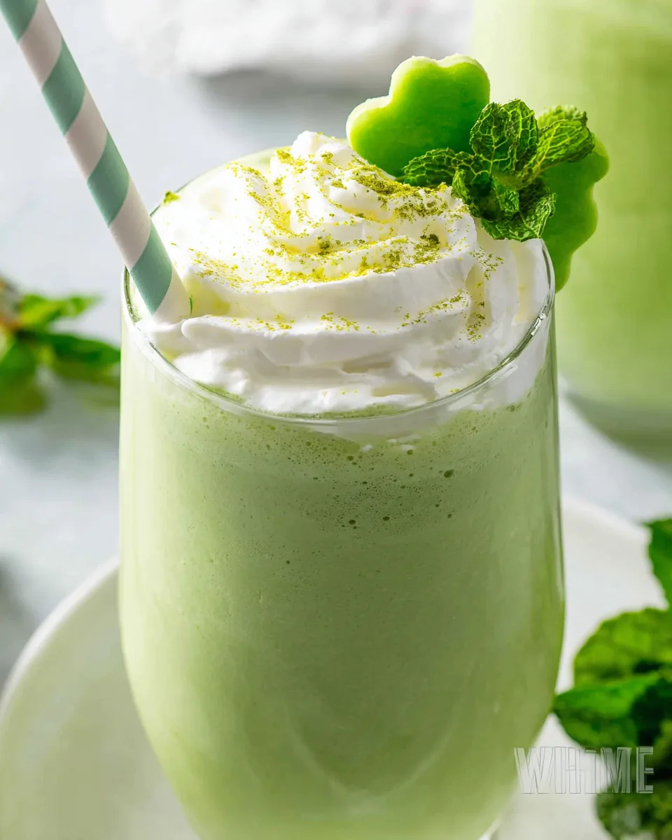 The Best Energizing Shamrock Shake Recipe Ever!