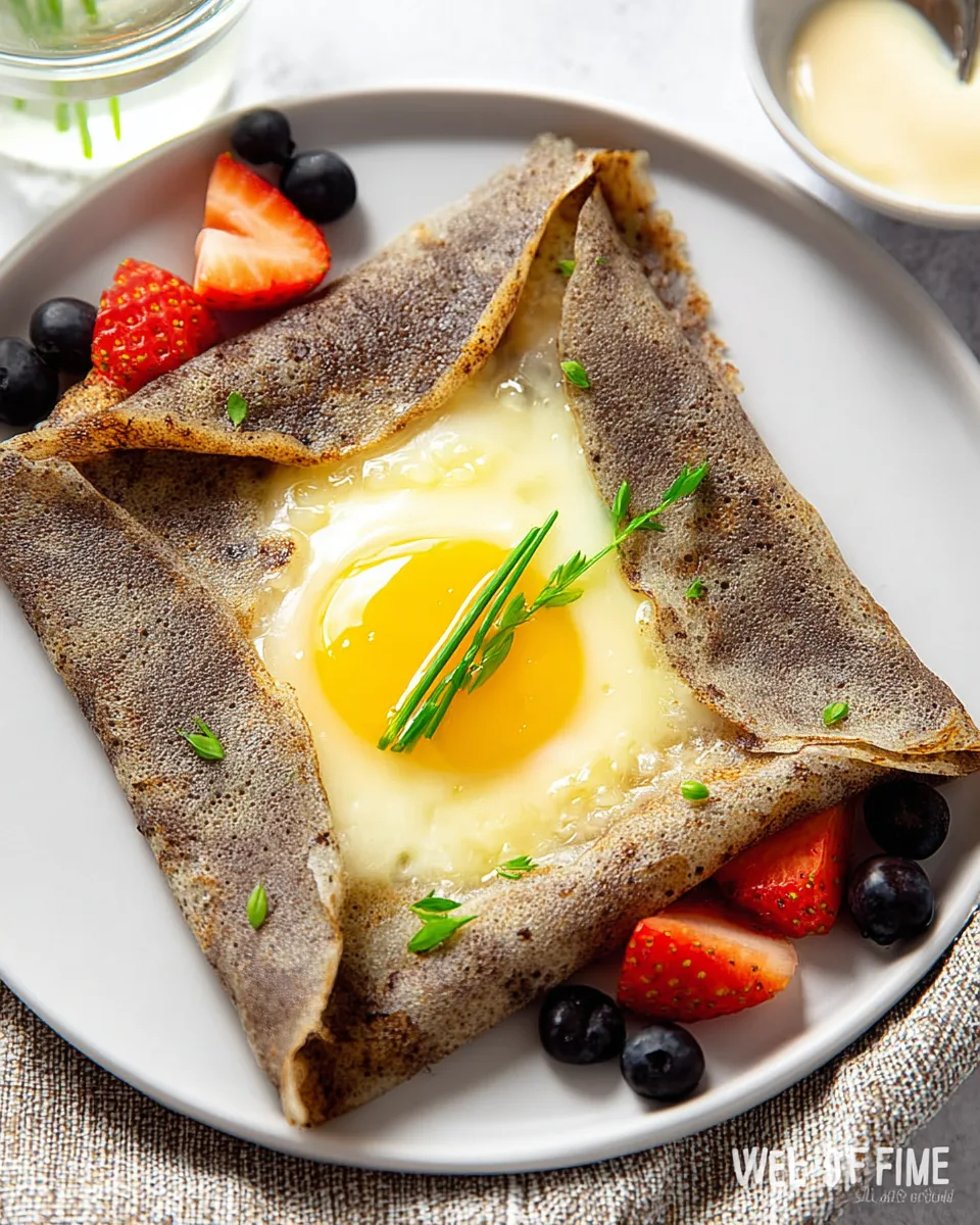 Wholesome Buckwheat Crepes: Savory or Sweet Delights