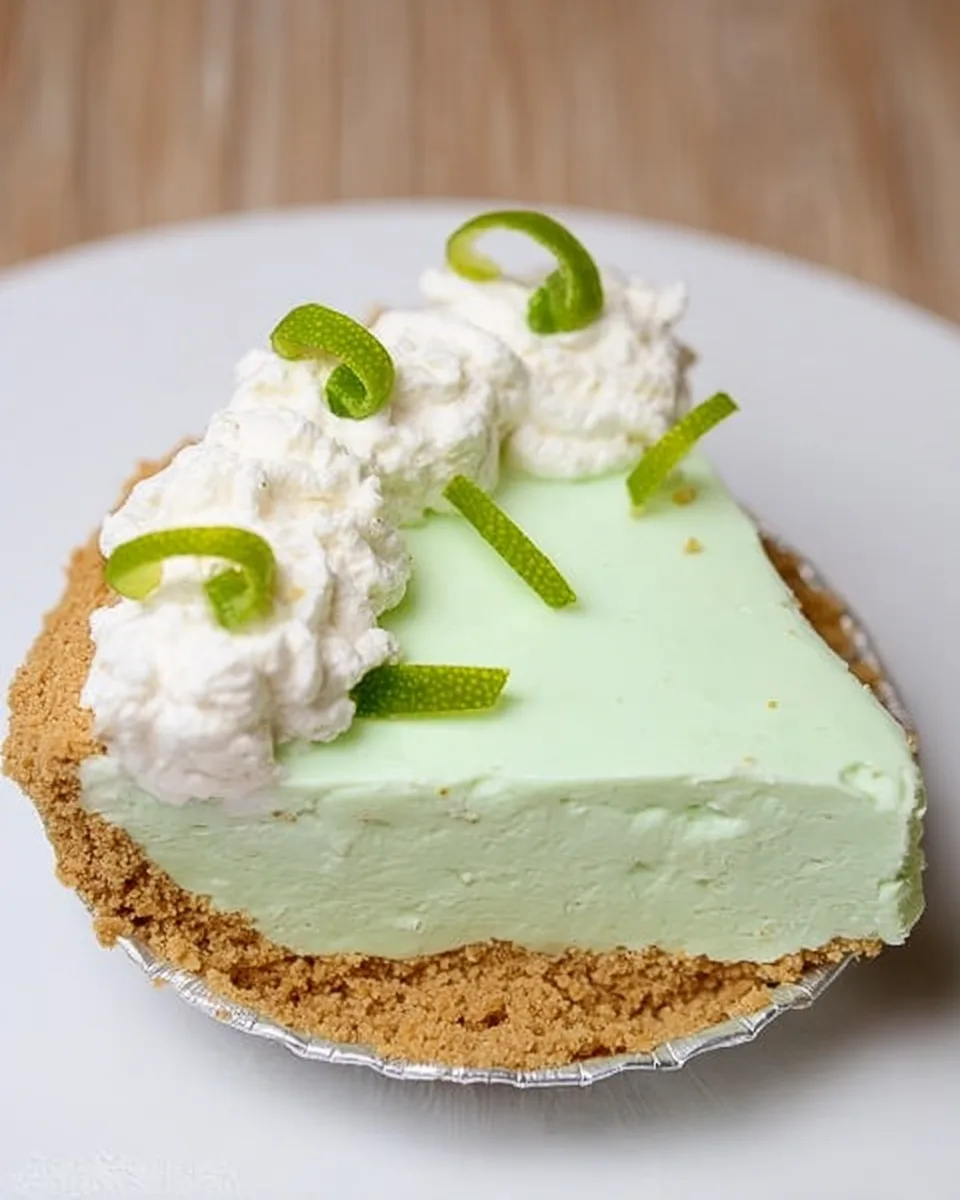 Easy Breezy Key Lime Pie Perfection No-Bake Recipe