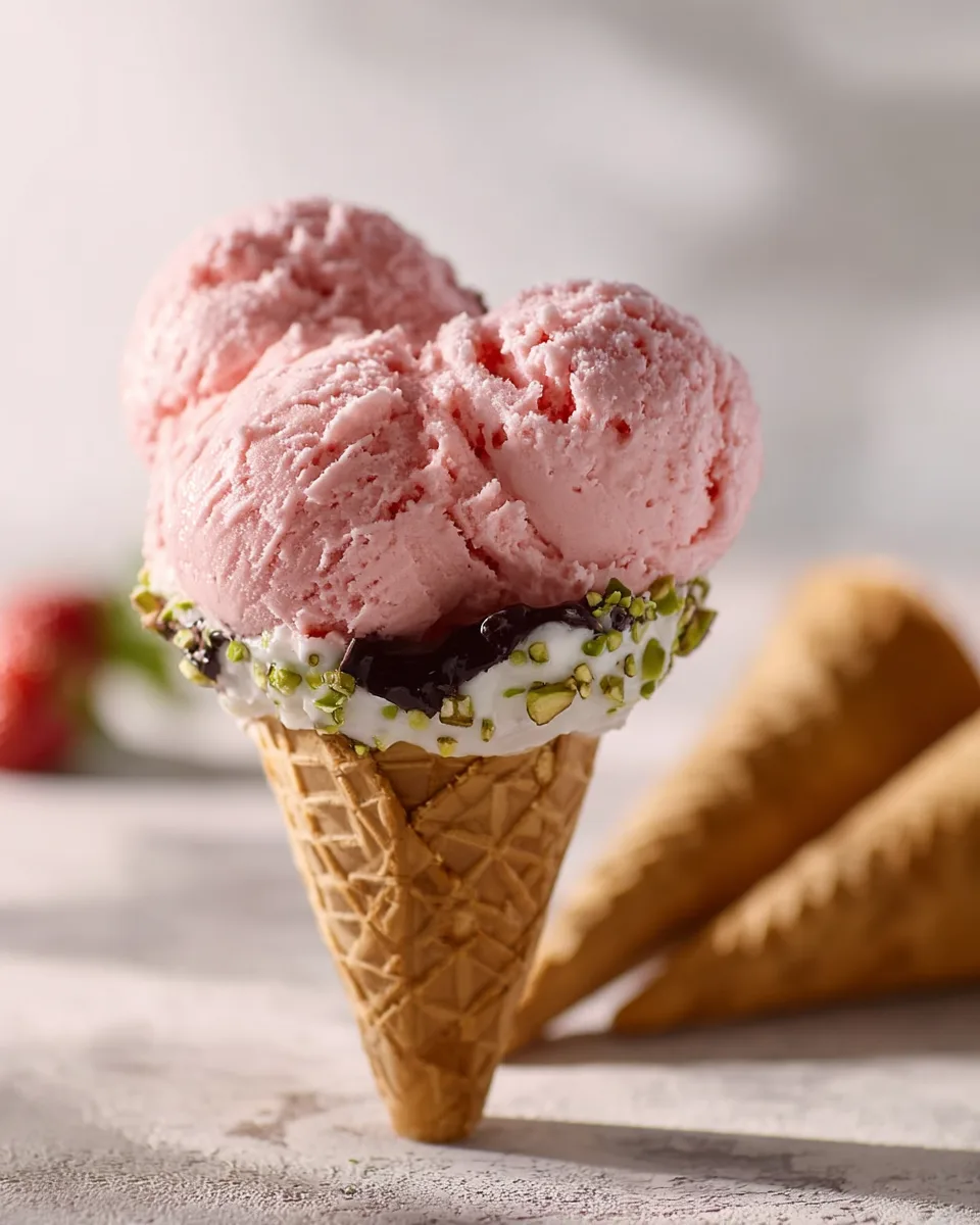Easy Homemade Strawberry Ice Cream Bliss! Recipe