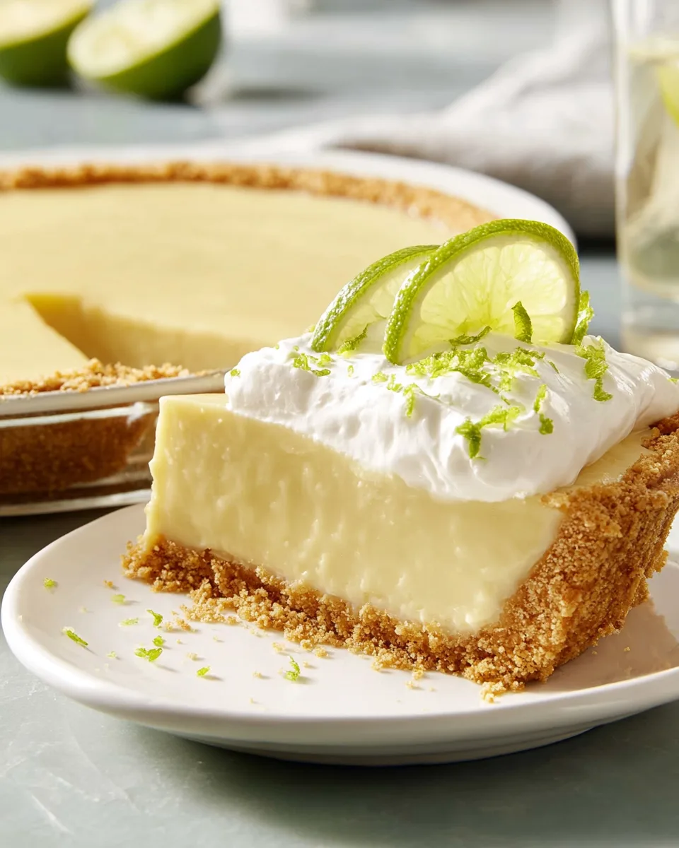 Easy Key Lime Sunshine Pie: Bright & Delicious Recipe!