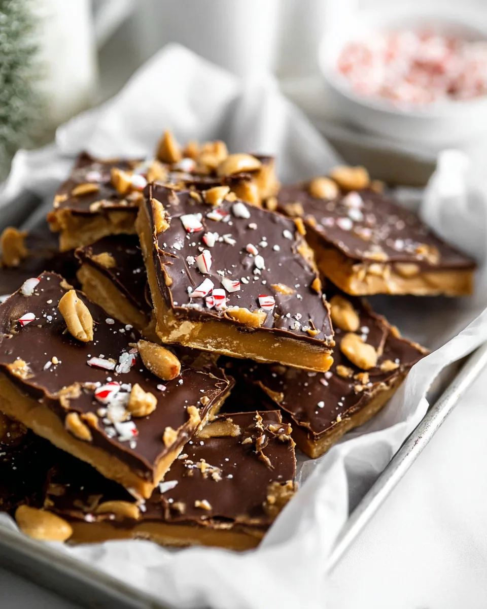 Easy Peanut Butter Sunshine Toffee Squares Recipe!