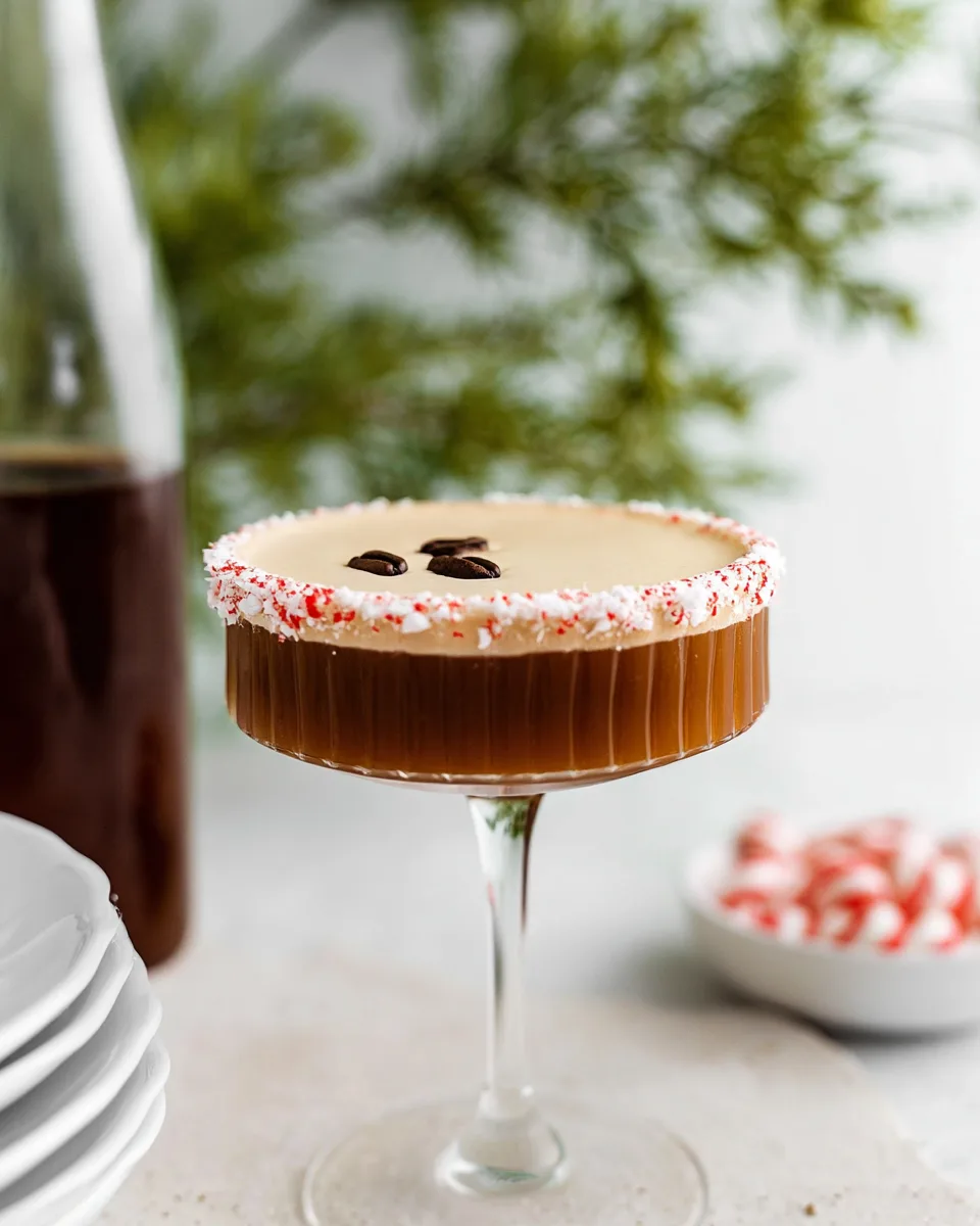 Easy Summer Espresso Chill Martini Cocktail Recipe