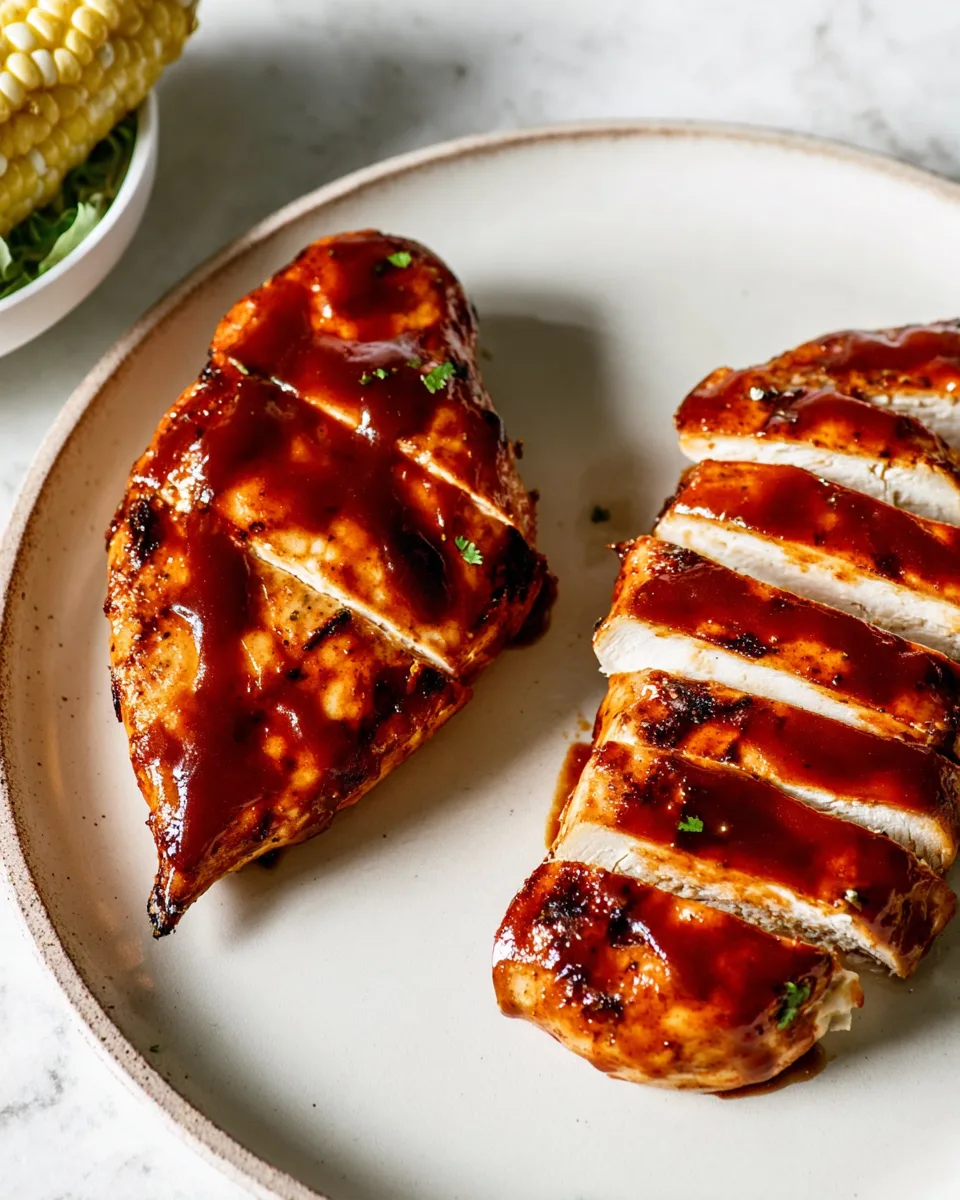 Effortless Summer Air Fryer BBQ Chicken Breasts