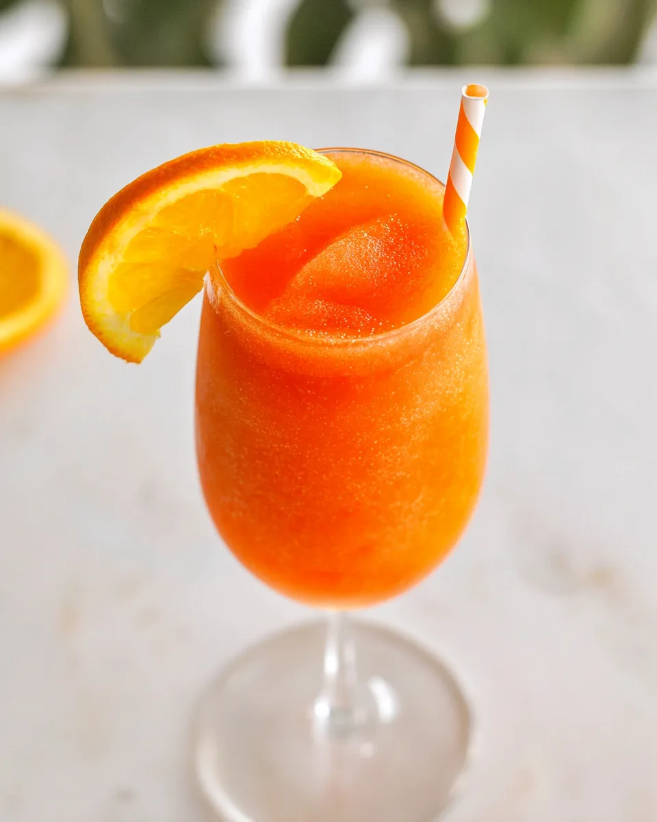 Frozen Aperol Spritz Delight Recipe - The Best Summer Drink