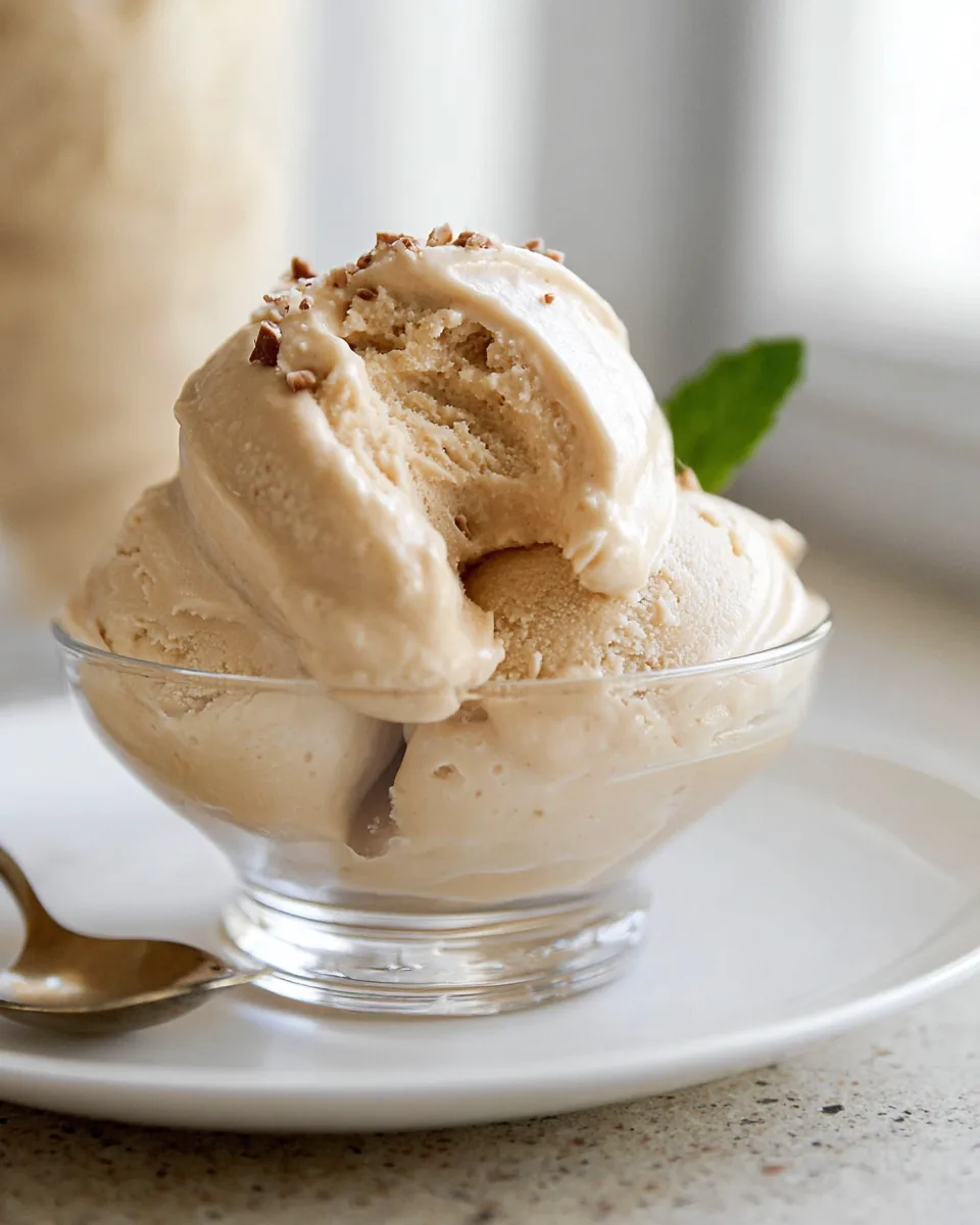 Healthy Summer Vanilla Protein Dream Creami Recipe
