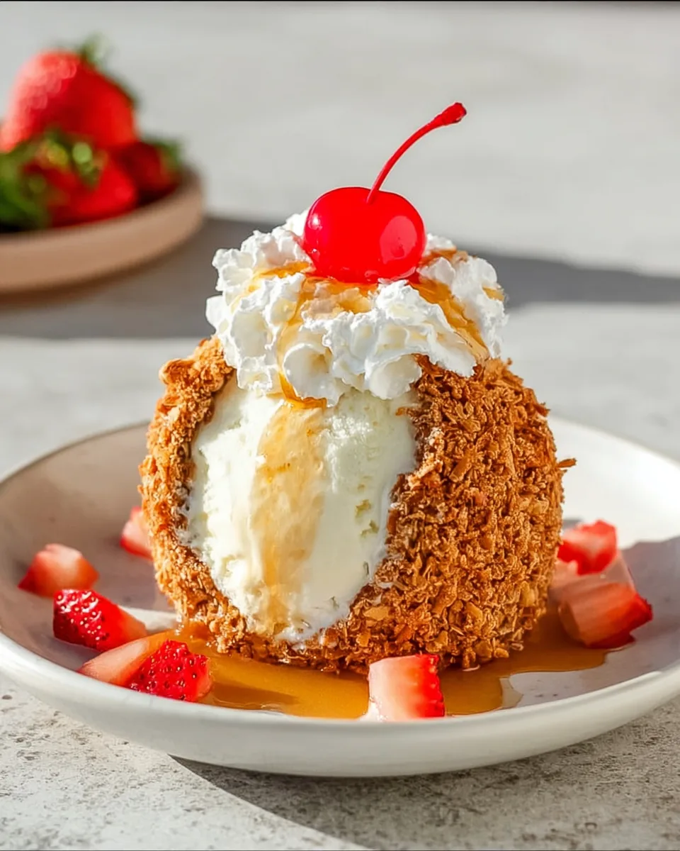 How to Make Your No-Fry Crispy Ice Cream Delights!
