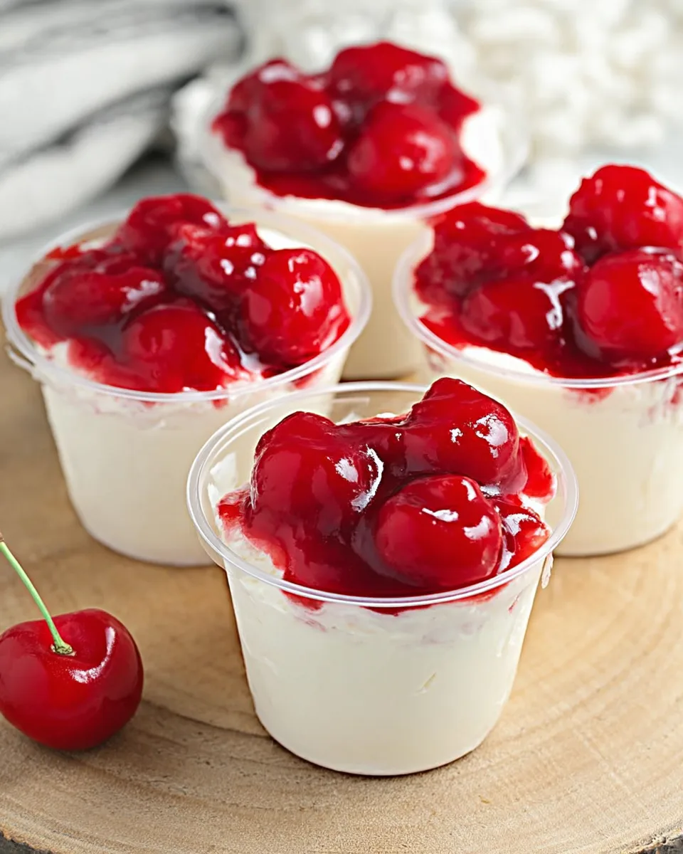 Low-Carb Cherry Cheesecake Cups: Easy Summer Dream