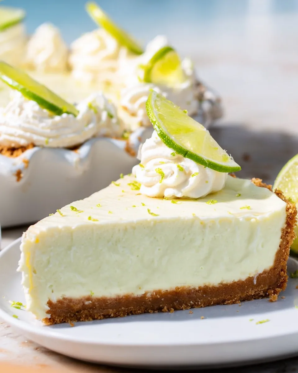 No-Bake Zesty Key Lime Pie Recipe: Best & So Easy!