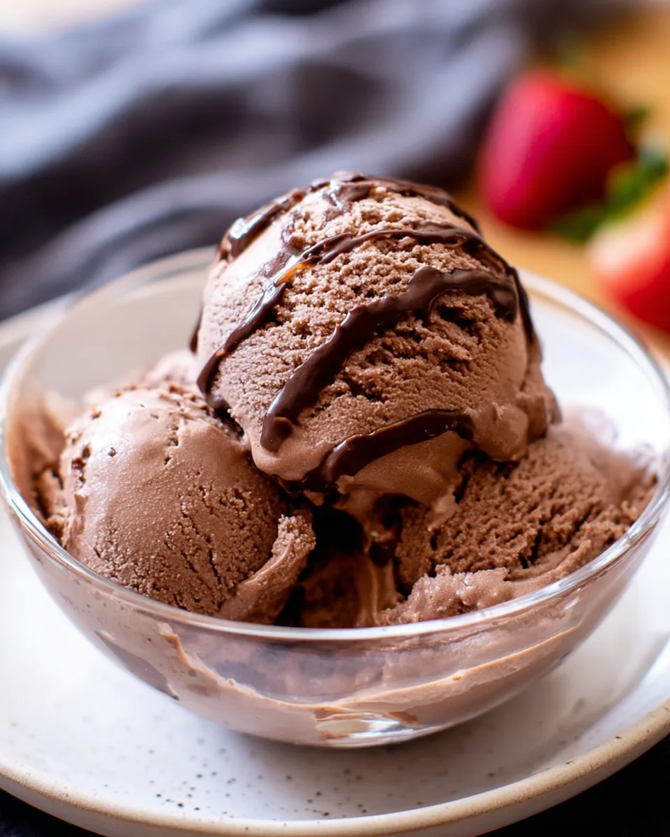 Quick Cool Summer Chocolate Swirl Ice Cream Recipe