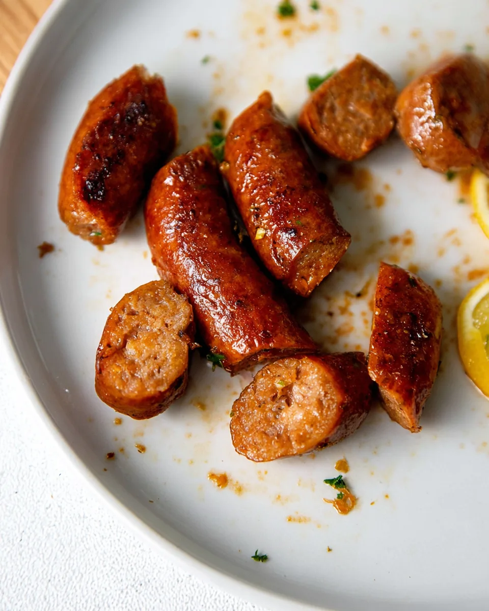 Quick Summer Air Fryer Italian Sausage Bites