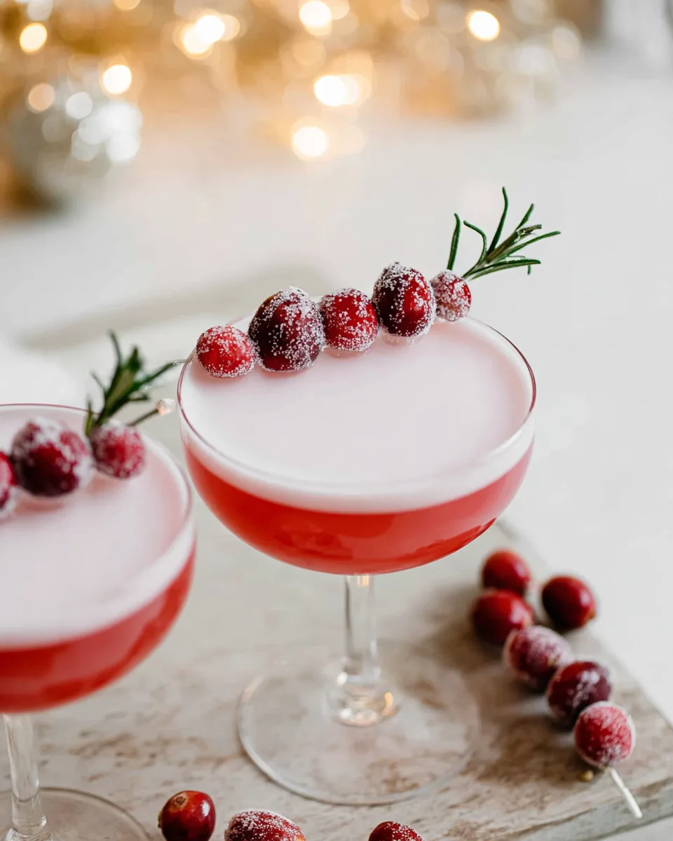 Recipe for Bright Cranberry Gin Sparkler: Must Try
