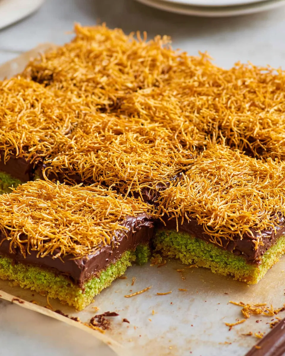 **Summer Pistachio & Chocolate Crunch Cake Easy Now!**