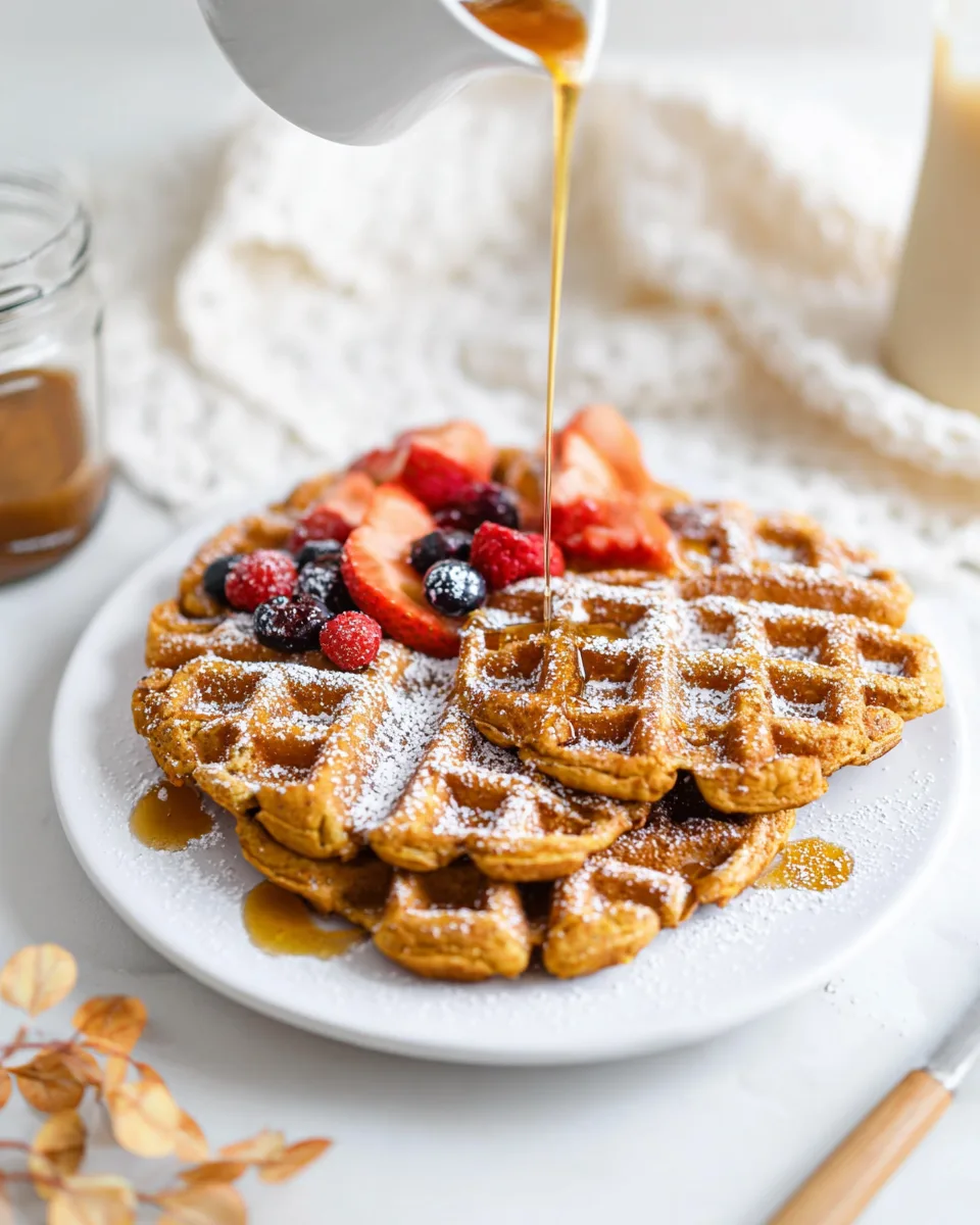 Sunshine Berry Waffles: Your New Morning Favorite!