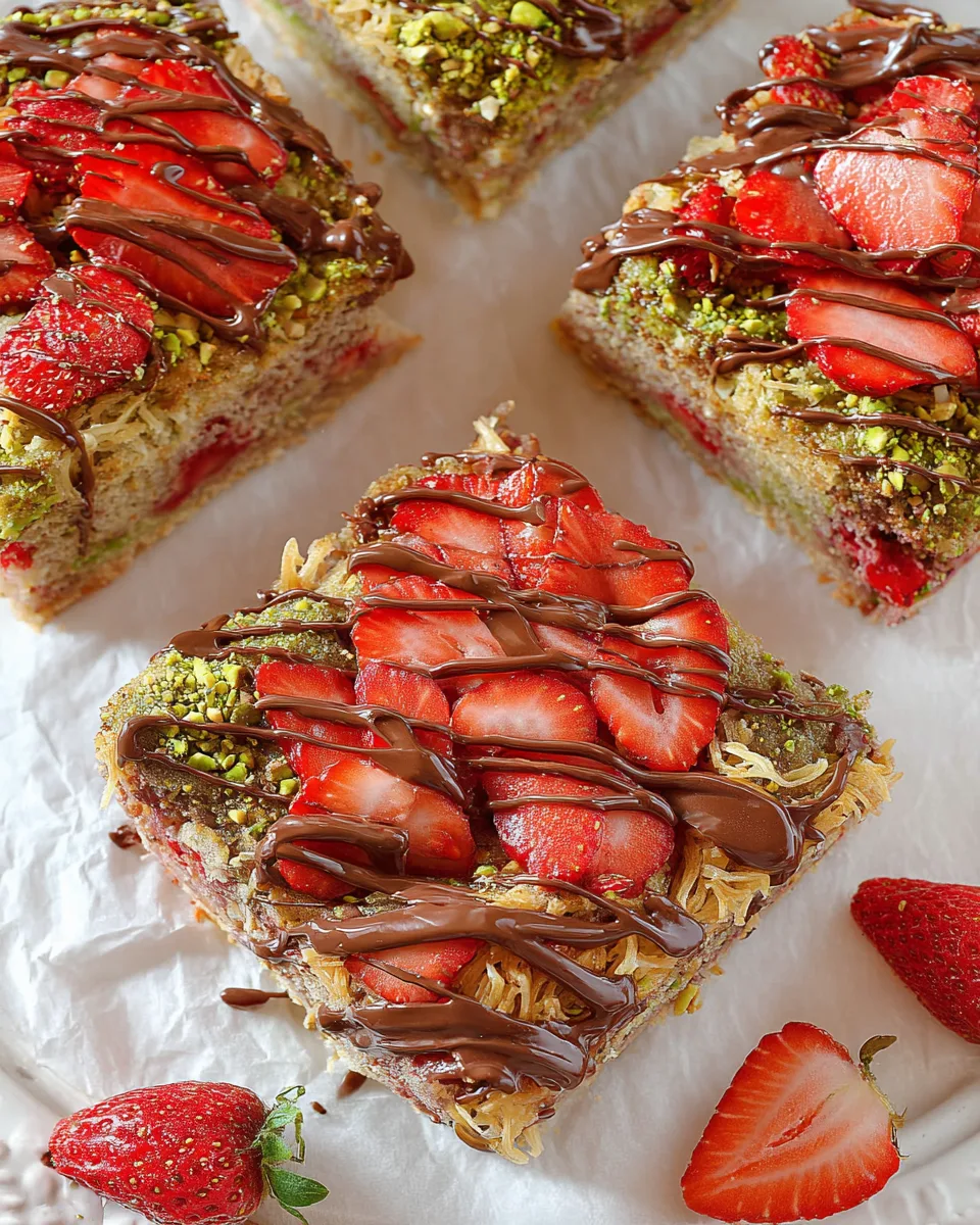 The Summer Strawberry Chocolate Crunch Cake Recipe