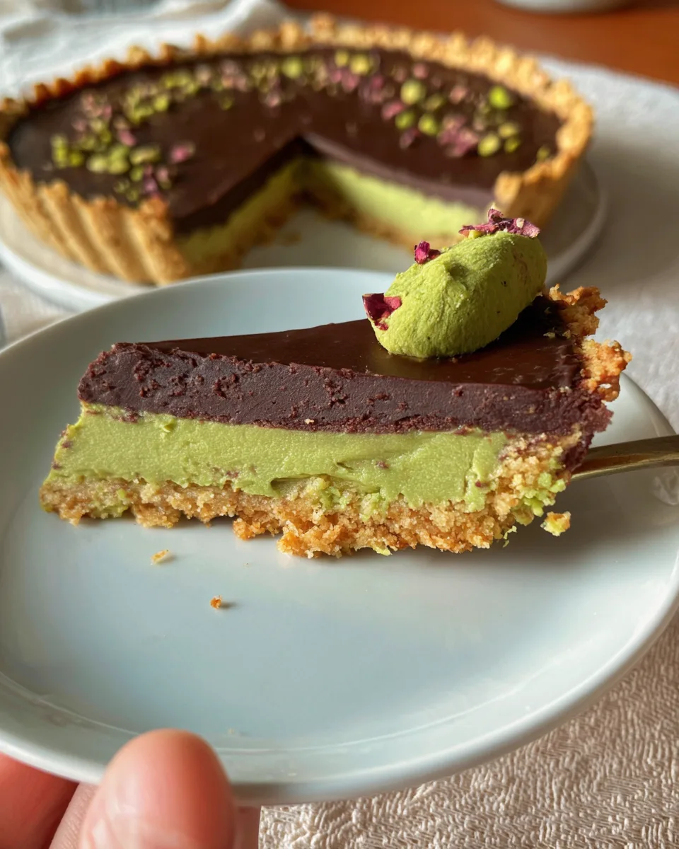 Tropical Pistachio Chocolate Dream Pie: Get The Recipe