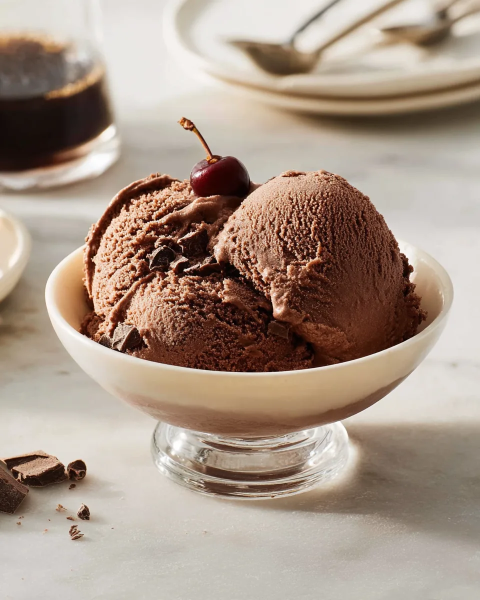 Velvety Summer Chocolate Dream Ice Cream Recipe