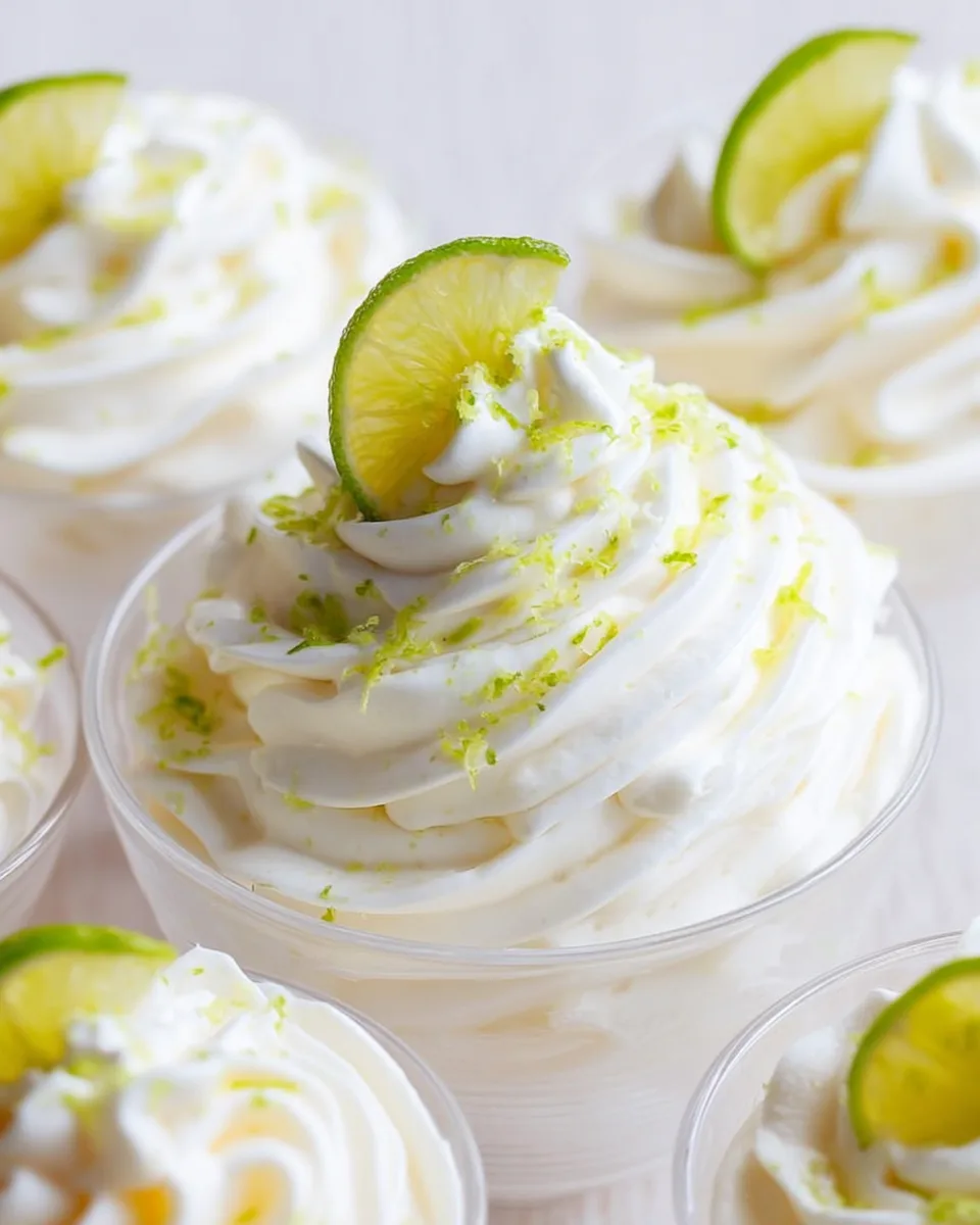 Zesty Key Lime Dream Fluff! Easy Dessert Recipe