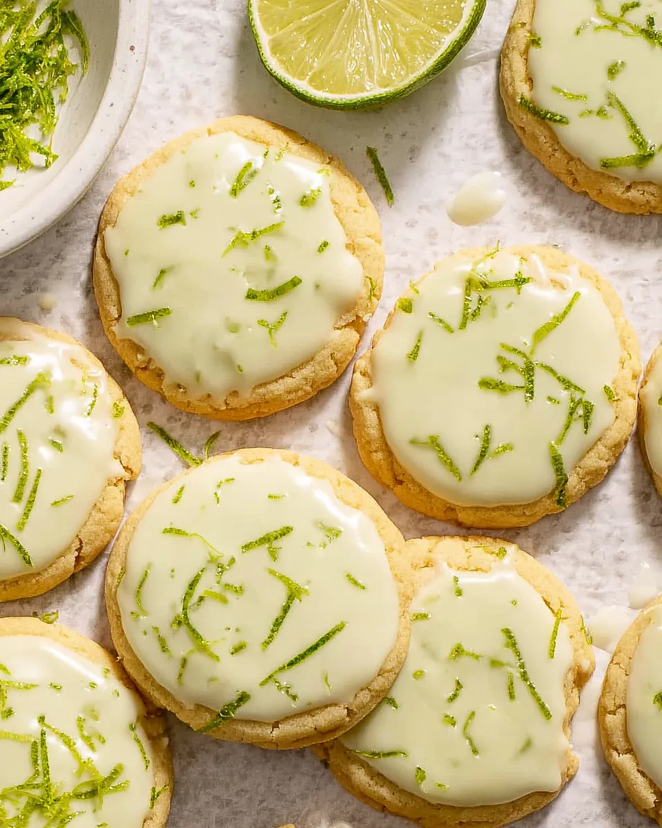 Zesty Summer Key Lime Cookies Recipe: Quick, Easy!