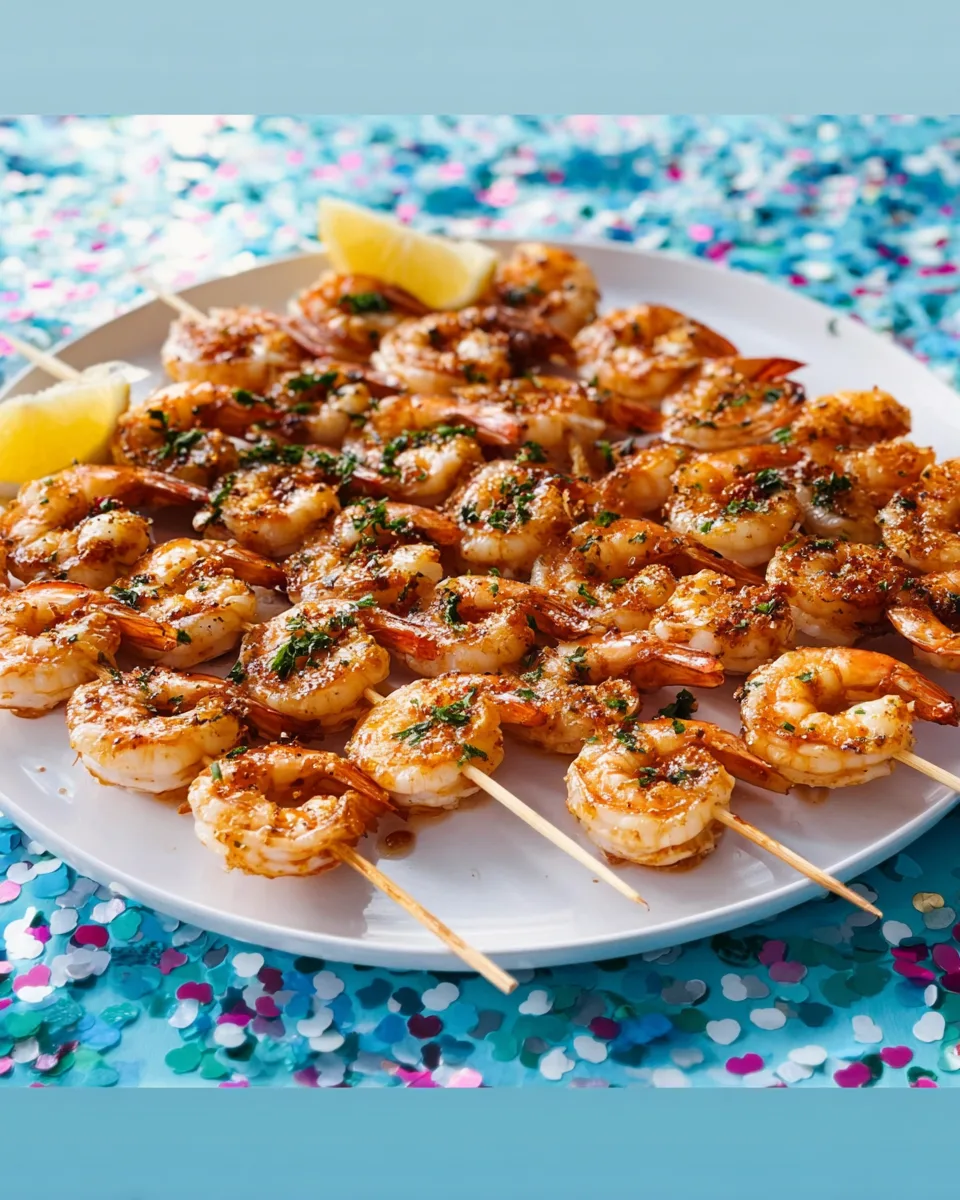 Firecracker Grilled Shrimp Skewers Recipe