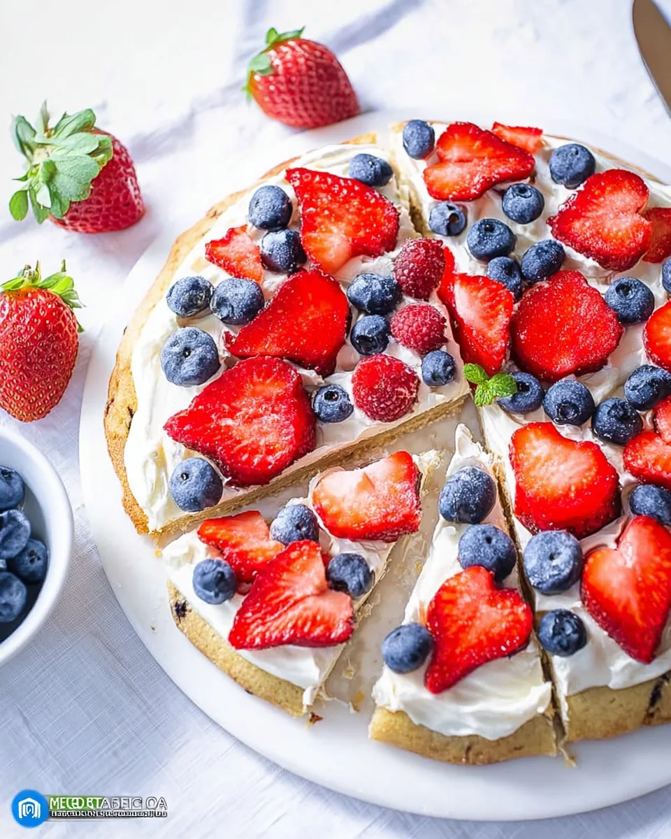 Patriotic Berry Delight Pizza Recipe